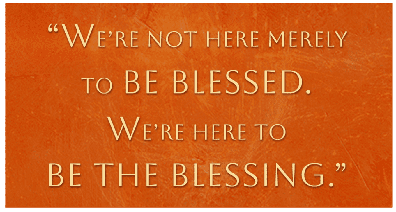 QUOTE CARD GRAPHIC BLESSING